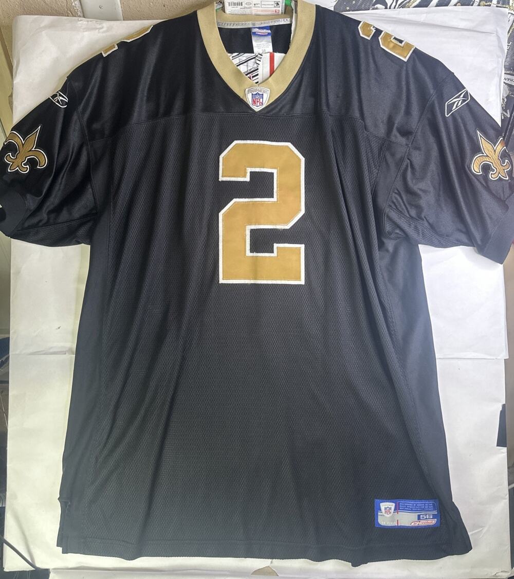 Reebok Authentic Saints Colston #12 Jersey Mens 2XL Black On Field